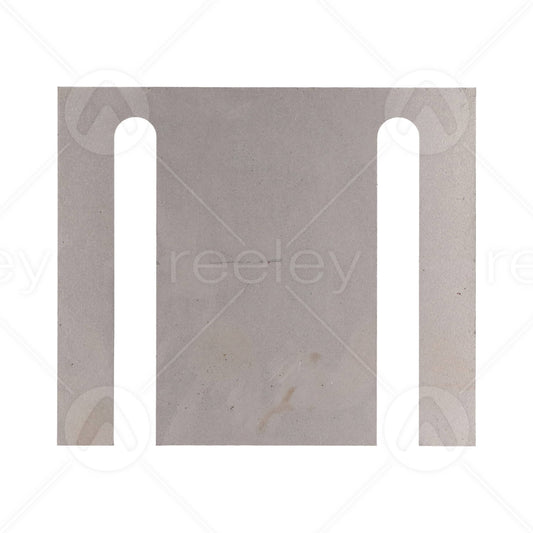 1mm Mild Steel Packer (88mm Slot Centres)