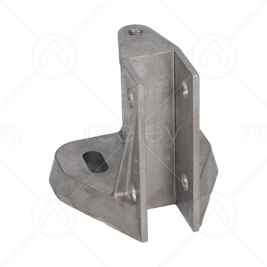 100mm Long Right Angle Aluminium Guide Shoe (Fixing Holes Front to Back)