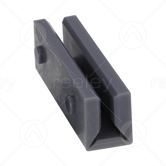 100mm Long Polyethylene Guide Shoe Liner to Suit 8mm Guide Rail