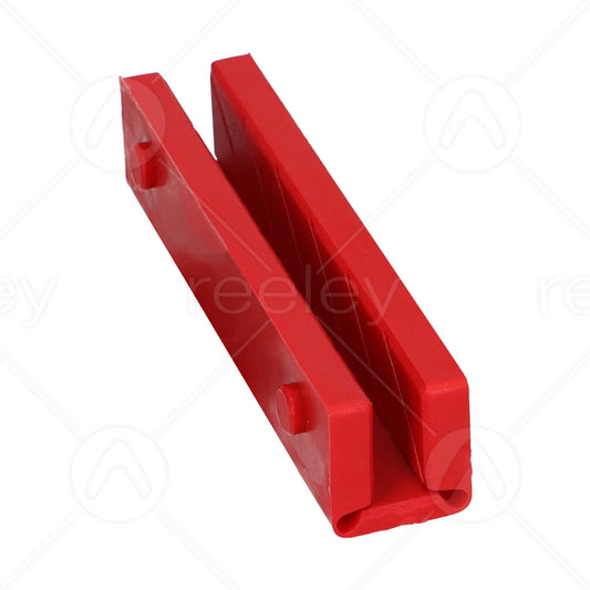 140mm Long Polyurethane Guide Shoe Liner to Suit 10mm Guide Rail