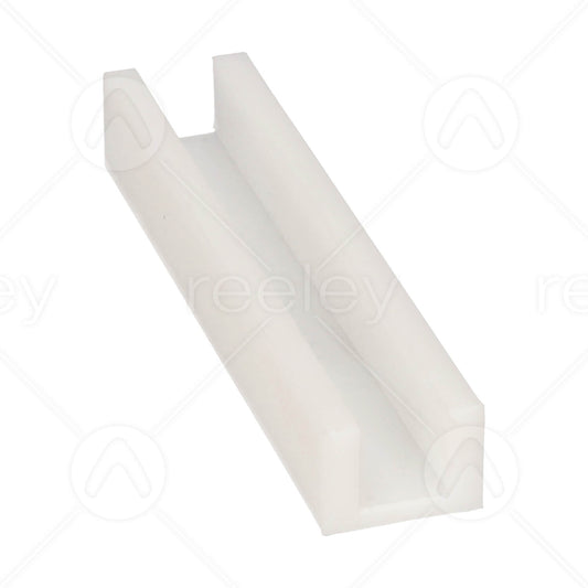 140mm Long Ebra20 Polyethylene Guide Shoe Liner to Suit 16mm Rail