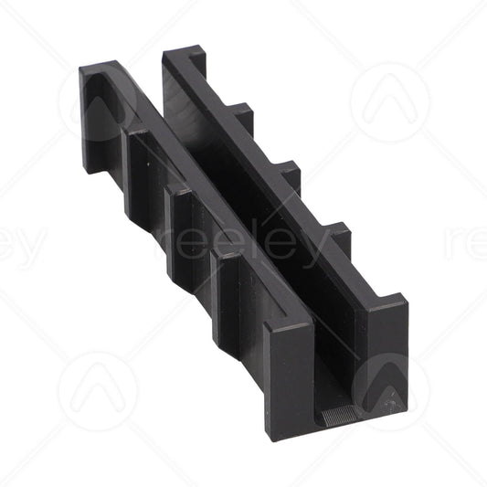 130mm Long Polyethylene Ribbed Guide Shoe Liner to Suit 9mm Guide Rail