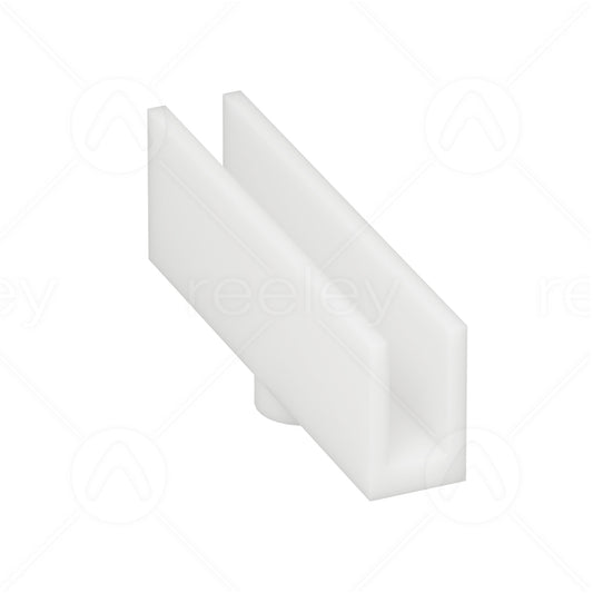 80mm Polyethylene Long Fixed Guide Shoe Liner to Suit 9mm Guide Rail