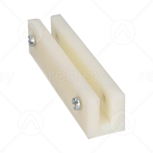 140mm Long Guide Shoe Liner with M6 Screws to Suit 9mm Guide Rail