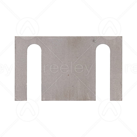 1mm Mild Steel Packer (32mm Slot Centres)