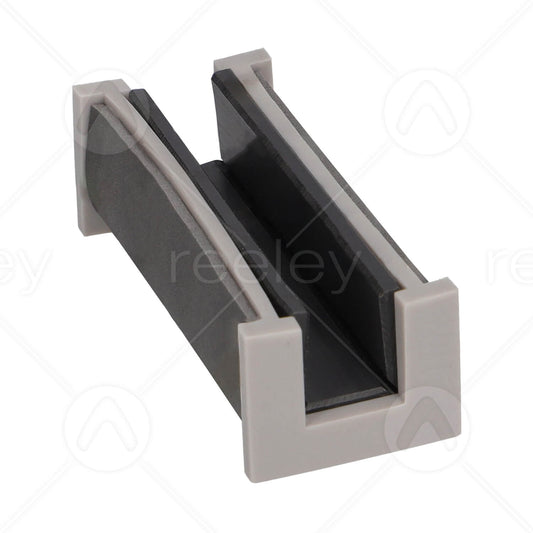 100mm Long Anti-Vibration Guide Shoe Liner with Polyethylene Insert & Peg to Suit 16mm Rail