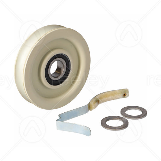 Steel Door Hanger Roller with Polyurethane Tyre, Wiper & Washers (Curved Track)