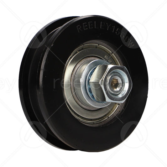 Nylon Landing Door Hanger Roller with Concentric Pin (Flat Track)