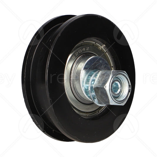 Nylon Landing Door Hanger Roller with Eccentric Pin (Flat Track)