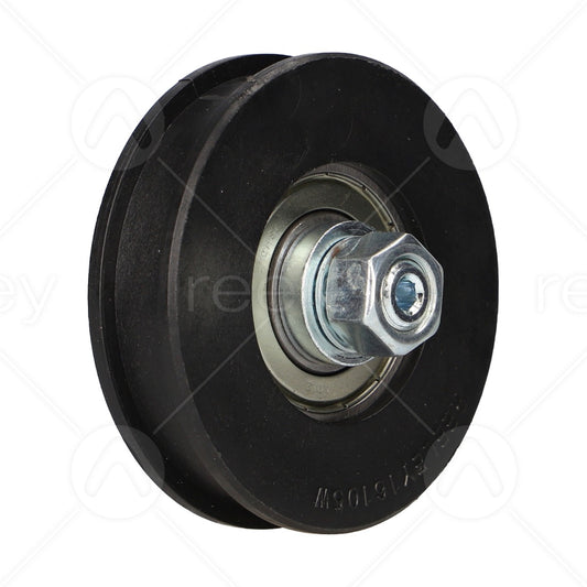 Nylon Car Door Hanger Roller with Concentric Pin (Flat Track)