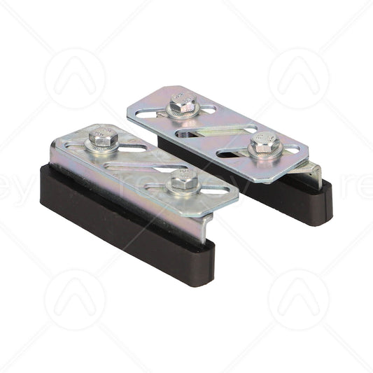 Robusta Door Shoes with Kicking Plates (Set of 2)