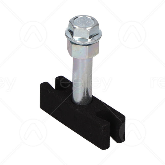 Door Shoe with Rubber Butterfly Gib