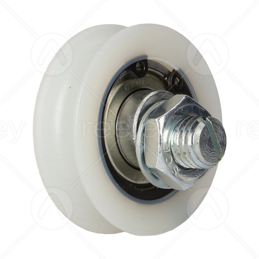 Nylon Door Hanger Roller with M12 Eccentric Pin (Curved Track)