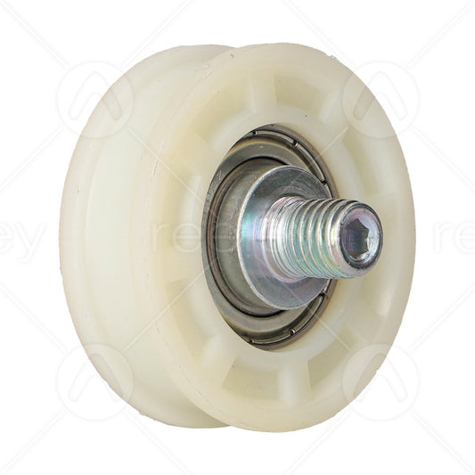 Nylon Door Hanger Roller with M12 Concentric Pin (Flat Track)