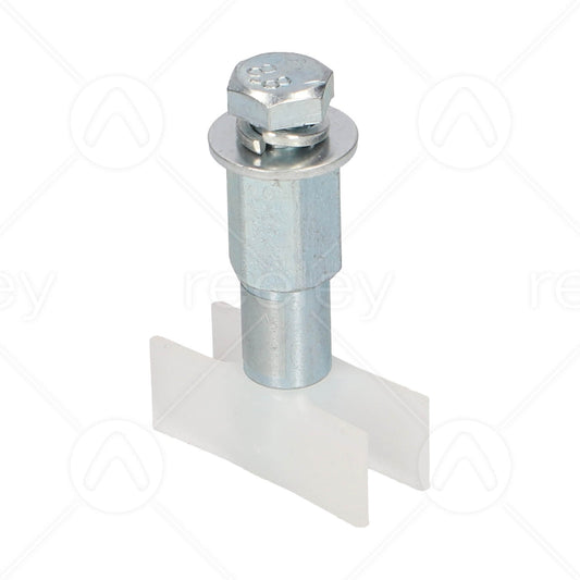 Butterfly Door Shoe (M8 Fixing) with Nylon Gib