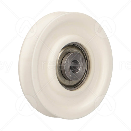 Nylon Hanger Roller (68mm OD) with 8mm Insert (Curved Track)