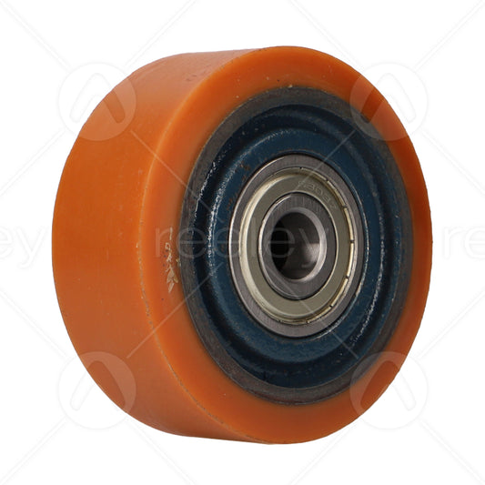 Polyurethane Guide Roller (100mm OD) with Cast Iron Core