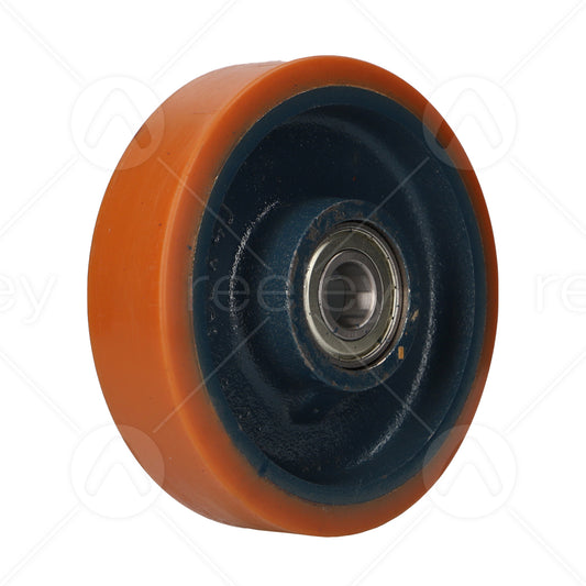 Polyurethane Guide Roller (150mm OD) with Cast Iron Core