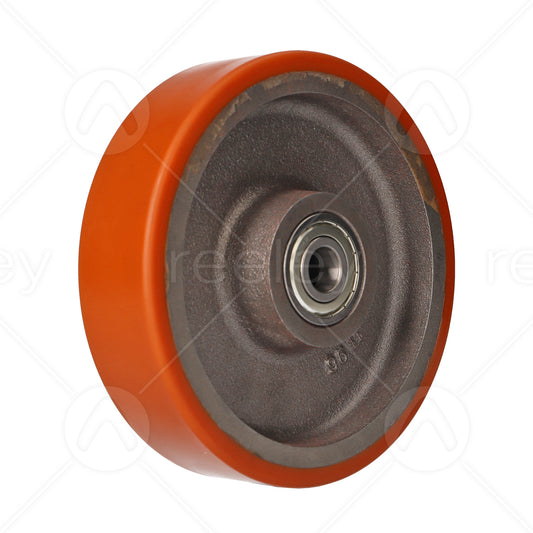 Polyurethane Guide Roller (200mm OD) with Cast Iron Core