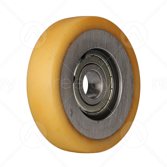 Vulkollan® Guide Roller (100mm OD) VU 93° with Steel Core