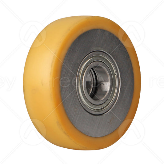 Vulkollan® Guide Roller (100mm OD) VU 93° with Steel Core