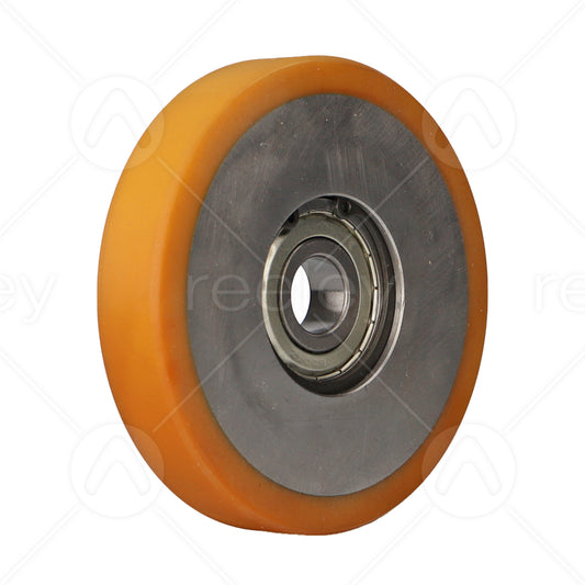 Vulkollan® Guide Roller (125mm OD) VU 93° with Steel Core