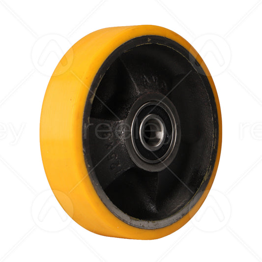 Polyurethane Guide Roller (120mm OD) with Cast Iron Core