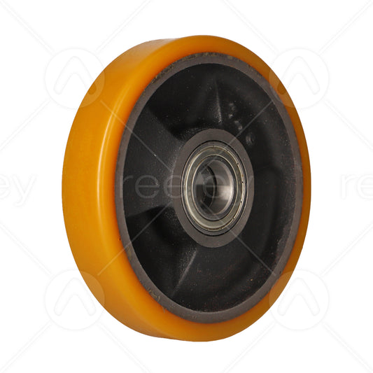 Polyurethane Guide Roller (150mm OD) with Cast Iron Core