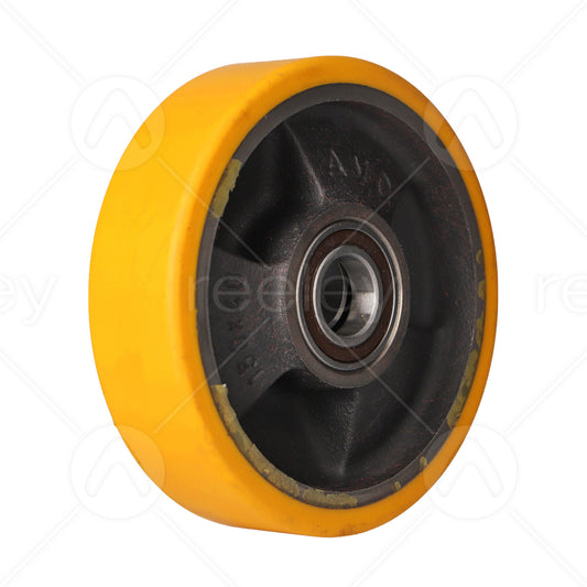 Polyurethane Guide Roller (150mm OD) with Cast Iron Core