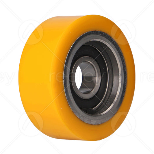Polyurethane Guide Roller (80mm OD) with Steel Core