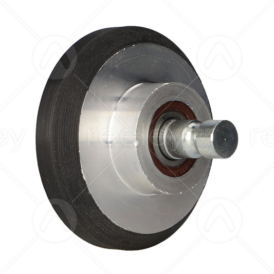 Polyurethane Guide Roller (95mm OD) with Pin with Aluminium Core