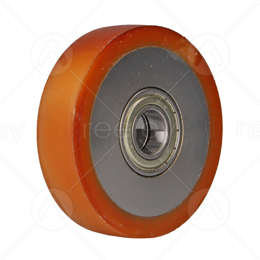 Vulkollan® Guide Roller (100mm OD) VU 93° with Steel Core
