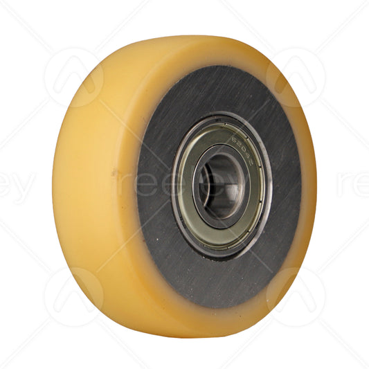 Vulkollan® Guide Roller (100mm OD) VU 93° with Steel Core