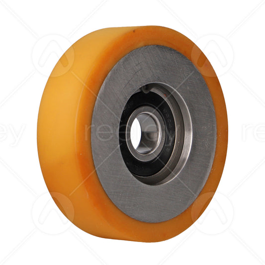 Vulkollan® Guide Roller (110mm OD) VU 93° with Steel Core