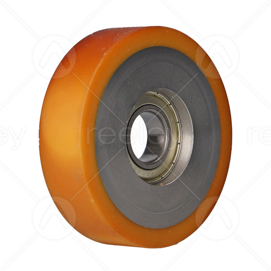 Vulkollan® Guide Roller (110mm OD) VU 93° with Steel Core