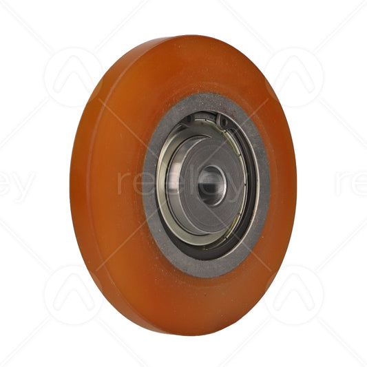 Vulkollan® Guide Roller (125mm OD) VU 80° with Steel Core