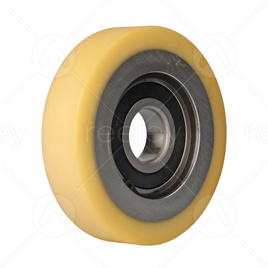 Vulkollan® Guide Roller (125mm OD) VU 93° with Steel Core