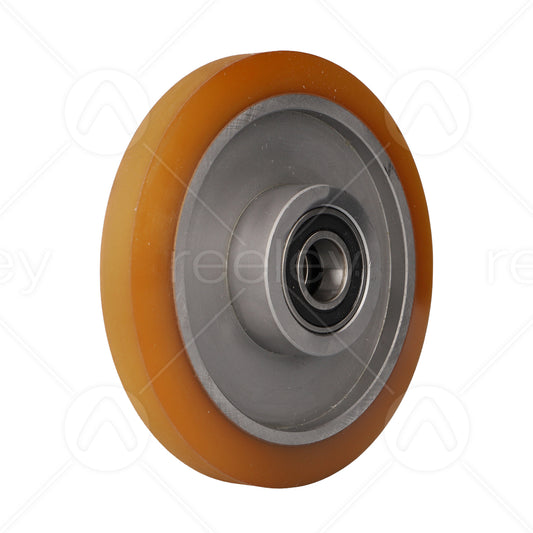 Vulkollan® Guide Roller (180mm OD) VU 80° with Steel Core