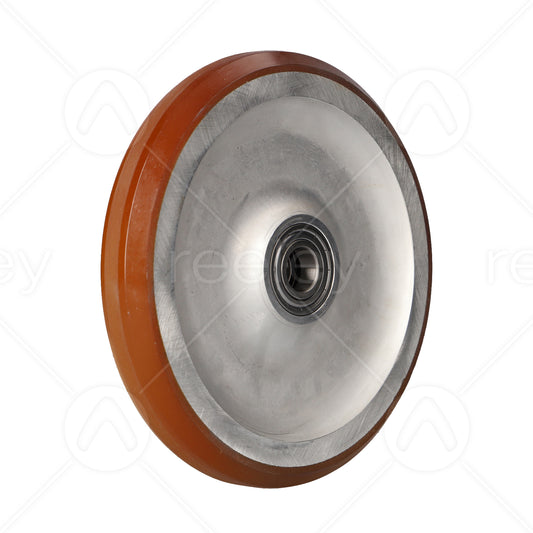 Vulkollan® Guide Roller (200mm OD) VU 80° with Aluminium Core