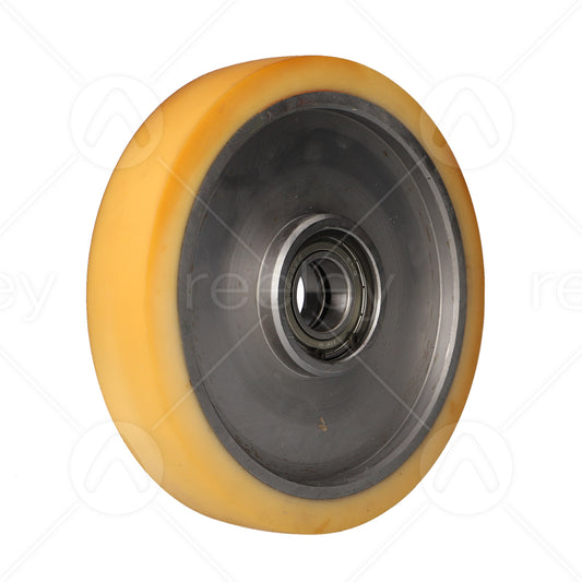 Vulkollan® Guide Roller (200mm OD) VU 93° with Steel Core