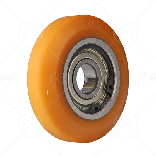 Vulkollan® Guide Roller (75mm OD) VU 93° with Steel Core