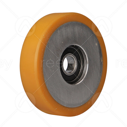 Vulkollan® Guide Roller (125mm OD) VU 93° with Steel Core