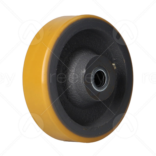 Polyurethane Guide Roller (100mm OD) with Cast Iron Core