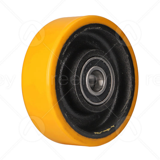 Polyurethane Guide Roller (125mm OD) with Cast Iron Core
