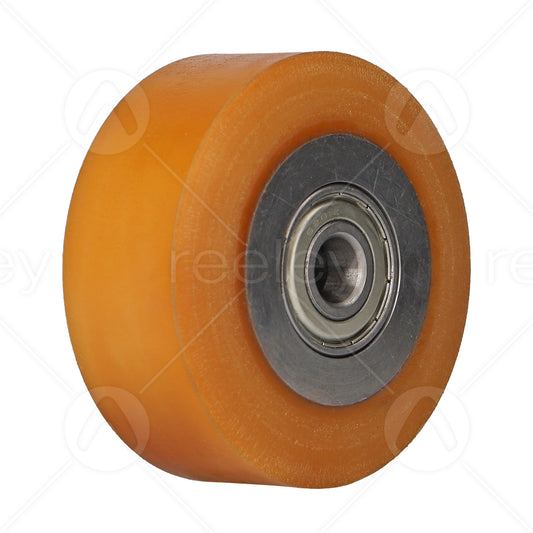 Vulkollan® Guide Roller (75mm OD) VU 92° with Steel Core