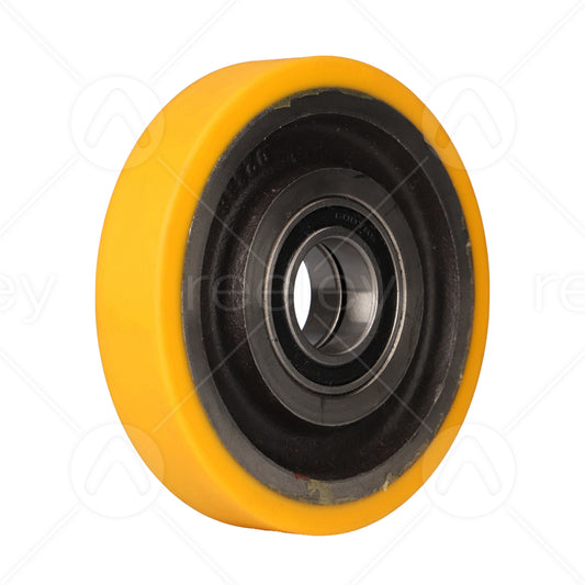 Polyurethane Guide Roller (150mm OD) with Cast Iron Core