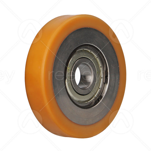 Vulkollan® Guide Roller (100mm OD) VU 93° with Steel Core