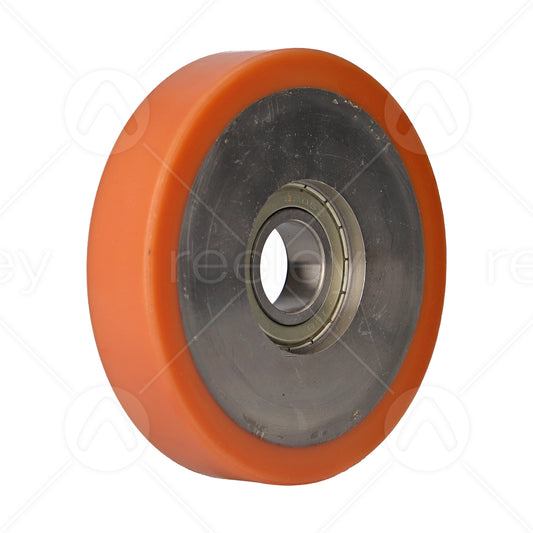 Vulkollan® Guide Roller (120mm OD) VU 93° with Steel Core