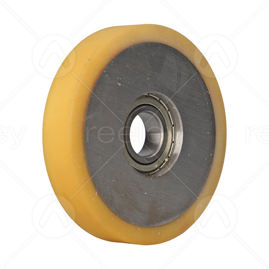 Vulkollan® Guide Roller (125mm OD) VU 93° with Steel Core