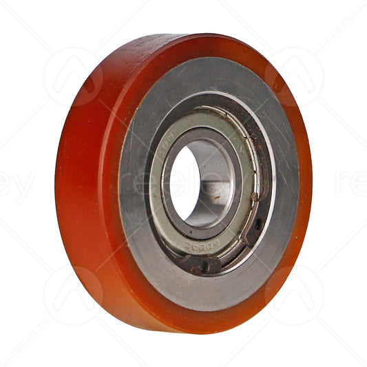 Vulkollan® Guide Roller (70mm OD) VU 93° with Steel Core